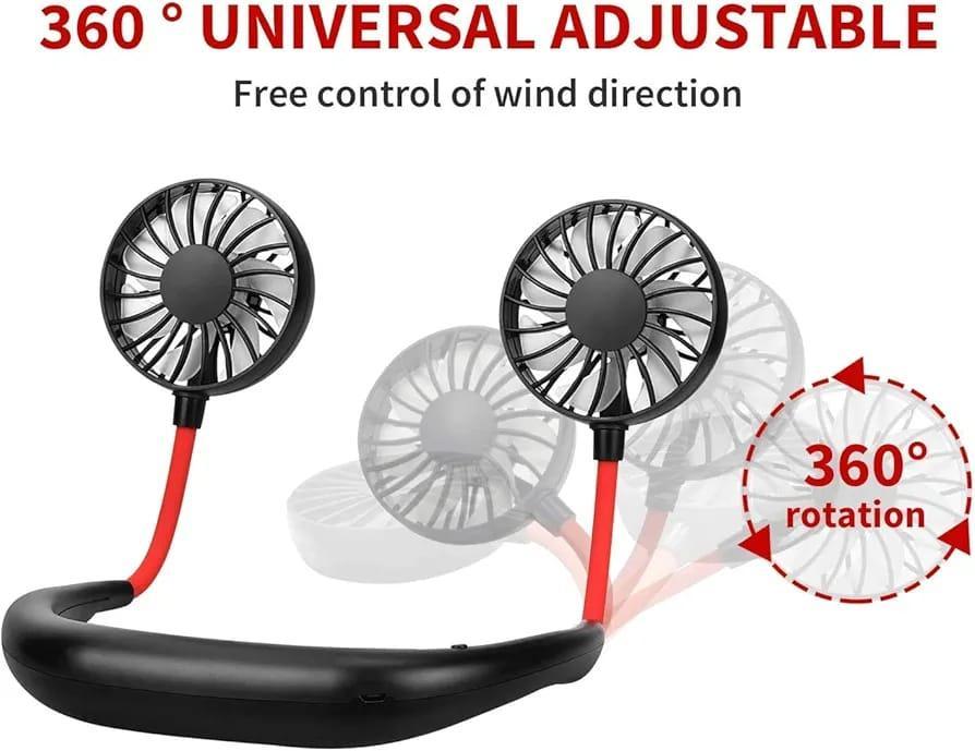 *Product Name*: Neck Fan White Adjustable USB Rechargeable
*