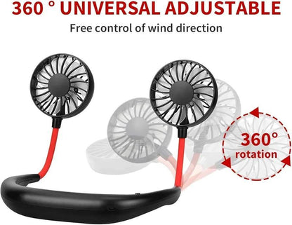 *Product Name*: Neck Fan White Adjustable USB Rechargeable
*