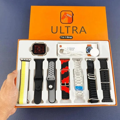 Smart Watch 7-in-1 Strap Set with 5 Straps