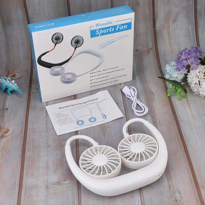 *Product Name*: Neck Fan White Adjustable USB Rechargeable
*