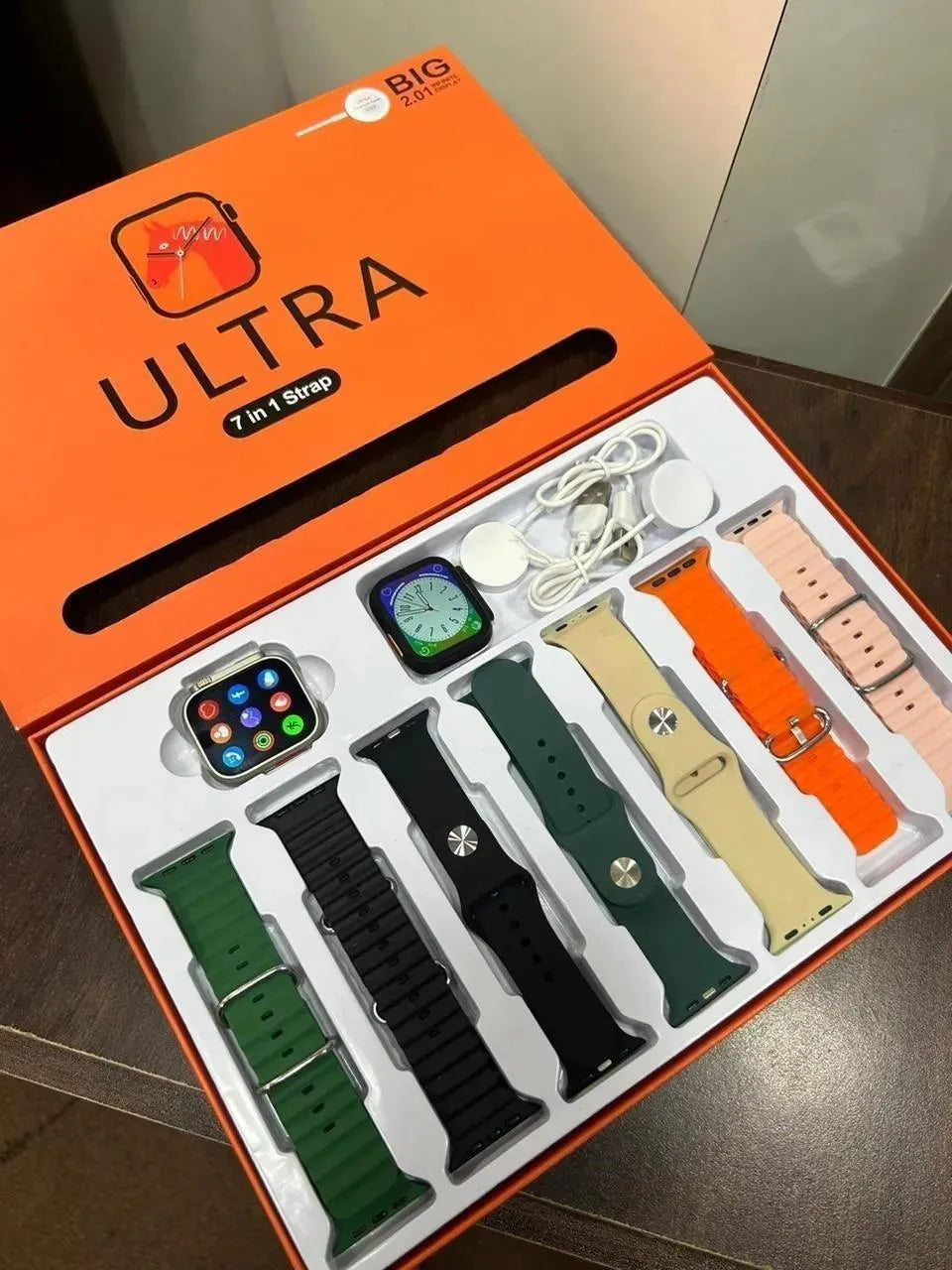Smart Watch 7-in-1 Strap Set with 5 Straps