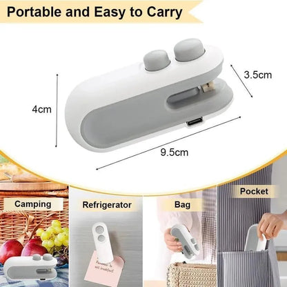 Portable USB C-Sealing Machine White
